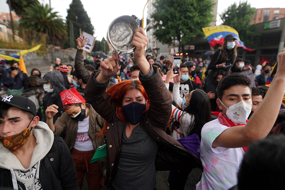 Amid Protests In Colombia, Catholics Emphasize They're On The Side Of ...